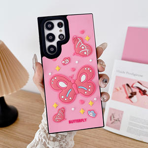 Custodia per Samsung <span class=keywords><strong>Galaxy</strong></span> S25 Ultra S24 Ultra S23fe S22ultra <span class=keywords><strong>Plus</strong></span>, <span class=keywords><strong>Cover</strong></span> Protettiva Antiurto con Disegni Cartoon - Product Image 1