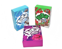 Ensemble de sachets en aluminium mini 3,5 g sur mesure avec finition brillante/mate pour snacks et petits articles