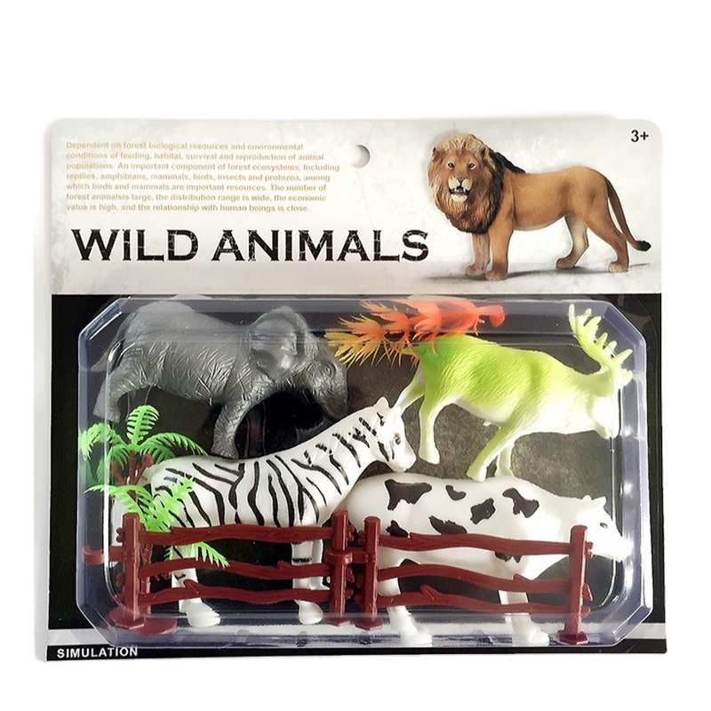 12 piezas, modelo de animales de granja, figuras de animales de simulación, adorno de decoración de escritorio, juguetes educativos de aprendizaje | en línea
