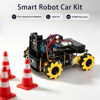ACEBOTT Kit Robot Voiture Visuelle 4x4 Mecanum DIY pour l'Éducation STEM, avec Python, ACECode, Codage, ESP32 Cam, pour Arduino, Vente Directe Usine