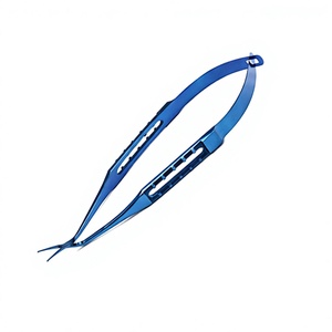คีมผ่าตัดกระจกตาไทเทเนียมยี่ห้อ Surtechs รุ่น Inamura Pattern ขนาด 4 1/8 นิ้ว สำหรับการผ่าตัดทางอุโมงค์กระดูกตา สำหรับการผ่าตัดต้อกระจกแบบละเอียด - Product Image 1