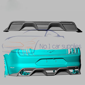 Diffuseur arrière en fibre de carbone Gt pour <span class=keywords><strong>Mustang</strong></span> <span class=keywords><strong>V8</strong></span> <span class=keywords><strong>2018</strong></span> 2019 - Product Image 6