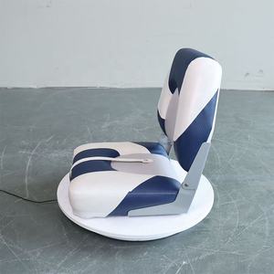 Premium sedie pieghevoli con schienale basso fornitori marini accessori per barche con sedile del capitano - Product Image 3