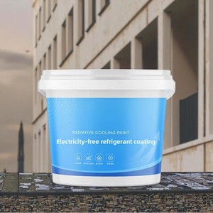 <span class=keywords><strong>Peinture</strong></span> de refroidissement sans électricité avancée pour murs en <span class=keywords><strong>béton</strong></span>, revêtement plat <span class=keywords><strong>blanc</strong></span>, fût de 25 kg, résistance aux intempéries de 1500 heures, coût - Product Image 6