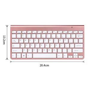 Kit <span class=keywords><strong>Clavier</strong></span> et <span class=keywords><strong>Souris</strong></span> <span class=keywords><strong>Sans</strong></span> <span class=keywords><strong>Fil</strong></span> USB 2.4G Ultra-Mince 78 Touches 1200 DPI Étanche pour Gaming, Ordinateur Portable/Bureau - Product Image 6