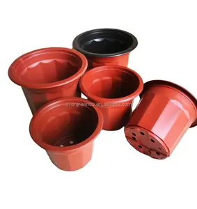 Gratis monster thermoform plastic PP materiaal bloem planter pot voor kruid