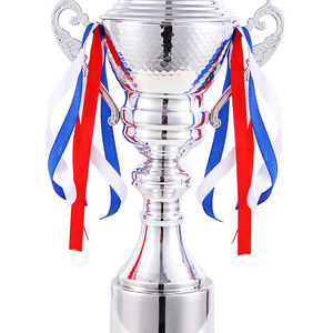 Trophée rond en métal de base argenté Trophée personnalisé de Chine Prix d'usine Bon prix Vente en gros Qualité Design OEM ODM Trophée <span class=keywords><strong>Coupe</strong></span> - Product Image 5