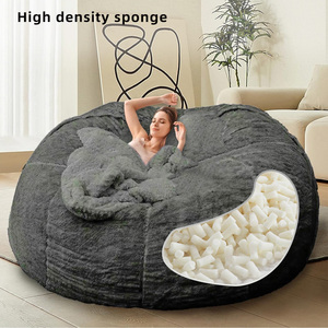 Modern Sectional Velvet Sofa Oversize for Adults Comfy Lounge Furniture Fabric <b>Upholstery</b> - Product Image 5