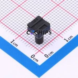 BX-TS-26-6695TT Tactile Switch SMD-4P,6x6mm Switch Single Pole Single Throw Round Button 2.6N Vertical Mount - Product Image 2