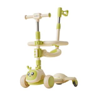 Cochecito de Bebé Convertible en Patinete Plegable para Niños, Tres en Uno, Patinete Yo-Yo y Patinete Deslizante - Product Image 3