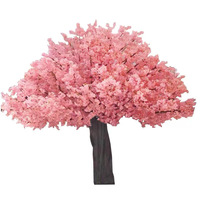 Árboles de Cerezo Artificiales de Plástico Reforzado con Fibra de Vidrio para Decoración de Jardines, Eventos y Celebraciones