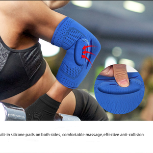 Manches de coude élastiques souples de haute qualité équipement de soutien chaud pour le basket-ball course à pied ski - Product Image 2