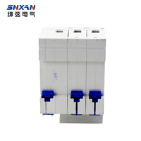 Disjoncteur différentiel miniature 2P 6A-63A 6kA, protection contre les courants résiduels en cuivre pour les commandes électriques industrielles et domestiques intelligentes