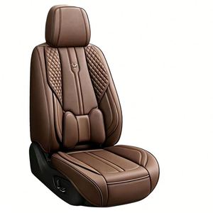 Vente en gros usine – Housse de siège de voiture universelle de luxe en PU, confortable et personnalisable, ensemble complet 9 pièces toutes saisons, garantie 1 an – Meilleures ventes - Product Image 4