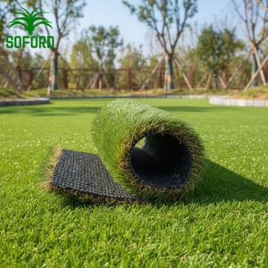 Alfombra de césped <span class=keywords><strong>artificial</strong></span> de 4 colores, césped sintético <span class=keywords><strong>artificial</strong></span> para balcón Natural para jardín - Product Image 2