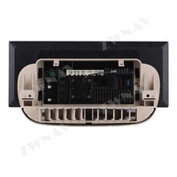 Lecteur multimédia de voiture ZWNAV autoradio Android pour plat 500 2007-2024 autoradio Fascia cadre tableau de bord 2 Din lecteur Audio stéréo de voiture