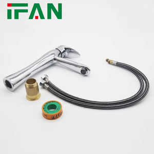 <span class=keywords><strong>Robinet</strong></span> de lavabo IFAN professionnel à valve céramique, eau chaude et froide, monotrou, haut, mélangeur simple - Product Image 6