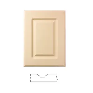 34.5 ''H ukuran standar dasar laci 3 laci pintu dapur pintu dicat lemari Set pintu siap dirakit