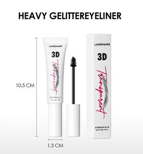 <span class=keywords><strong>Gel</strong></span> de <span class=keywords><strong>Cejas</strong></span> 2 en 1 de Doble Punta a Prueba de Agua de Marca Privada, Crema Estilizadora de <span class=keywords><strong>Cejas</strong></span> 3D Naturales y Salvajes, Esencia Vegana de Larga Duración para <span class=keywords><strong>Cejas</strong></span> - Product Image 5