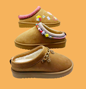 ファッションウィンタースノーガールブーツベビーキッズカジュアルボウノットスリッポンウォームブーツシューズガール - Product Image 1