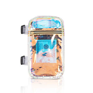 Sac de jambe holographique laser PU pour extérieur, sac de téléphone pour fête, sac de cuisse - Product Image 5