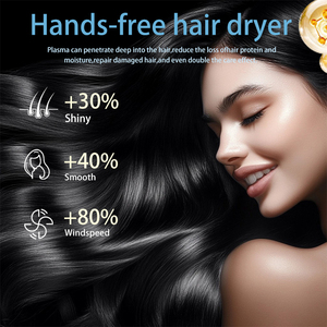 Secador de Pelo de Alta Velocidad INOVAXION sin Aspas, con Iones Negativos, Manos Libres, para Niños, Mujeres Embarazadas y Personas Mayores - Uso en Hoteles - Product Image 4
