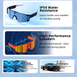 <b>Real</b>-time Translation Cycling AI Smart Sunglasses 8MP <b>Camera</b> Intelligent Sports Outdoor Riding Recorder AI Smart Glasses V06 - Product Image 2