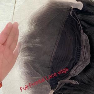 Peluca de Cabello Humano Brasileño con Ondas Suaves, Encaje Frontal Completo Muy Delgado y Transparente que se Adhiere Perfectamente a la Piel, con Amplio Espacio de Encaje - Product Image 6