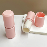 Nouveau Contenant Cosmétique Personnalisé Rond Vide de 6g pour Déodorant Solide, Stick de Protection Solaire, Stick de Blush et Stick Correcteur
