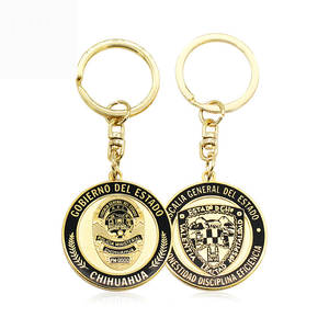 Di alta qualità su misura 3D rilievo 2D portachiavi individua forma di moda chiave Tay personalizzato - Product Image 1