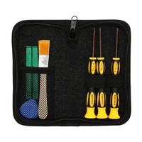 Tournevis Torx T8H T6 T10H avec outil de levier sécurisé, brosse de nettoyage, 7 en 1 pour la réparation de la manette Xbox 360, PS3, 4 consoles de jeux