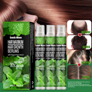 Sérum en spray pour la croissance des <span class=keywords><strong>cheveux</strong></span> à la menthe poivrée, produits naturels <span class=keywords><strong>anti</strong></span>-<span class=keywords><strong>chute</strong></span> <span class=keywords><strong>de</strong></span> <span class=keywords><strong>cheveux</strong></span>, traitement <span class=keywords><strong>de</strong></span> prévention <span class=keywords><strong>de</strong></span> la calvitie, liquide germinatif pour hommes et femmes - Product Image 4