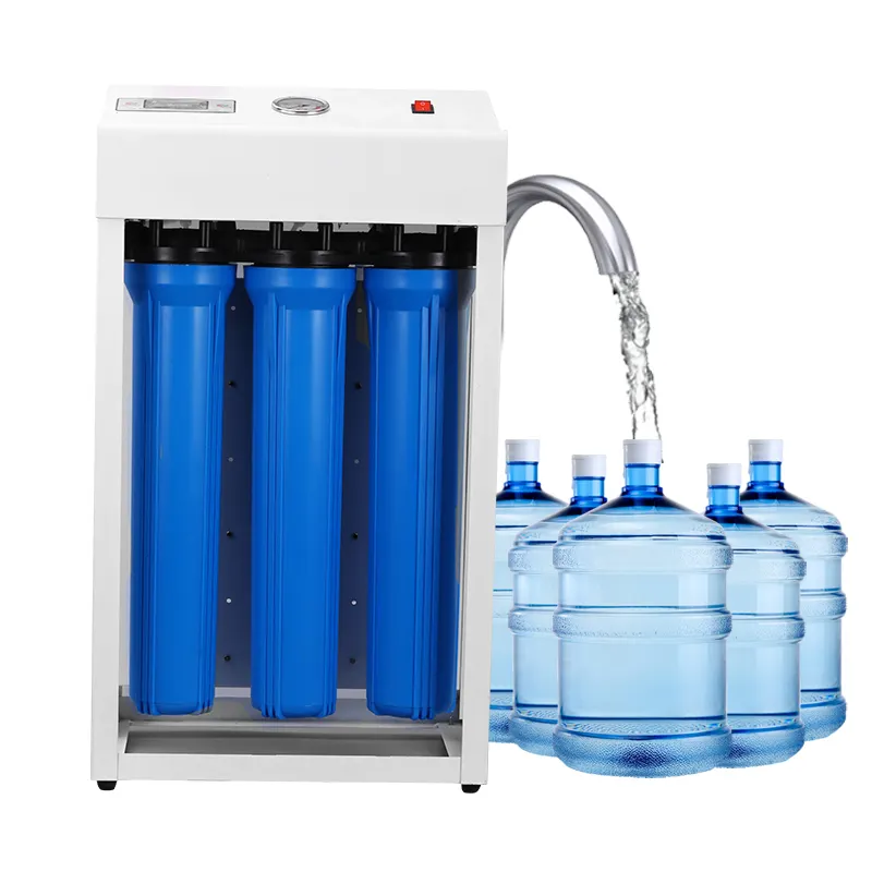 Household water purifier sedimentation water filter with ultraviolet water treatment equipment