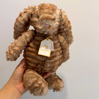 Bashful Luxe Bunny, poupée en peluche mignonne à longues oreilles, remplie de coton PP super doux, 36 cm, jouet anti-stress