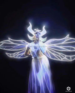 <strong>Women</strong> Stage Show Dance Wear Party Led Light <strong>Costume</strong> Elf Paradise Halloween Cosplay Dragonfly Butterfly <strong>Fairy</strong> <strong>Costumes</strong> - Product Image 1