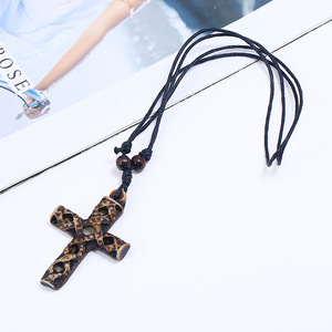Minimalista Estilo Étnico Jóias Retro Colar, Neckchain Atacado Pull-out Ajustável Wax <span class=keywords><strong>Thread</strong></span> Colar - Product Image 5