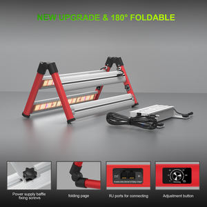 AGLEX 240W interior espectro completo luz roja lejana para plantas de flores vegetales LM281B cuerpo de aluminio IP65 floración crecimiento de plantas - Product Image 4