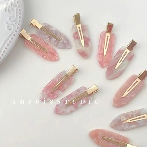 Forcina da donna in acetato semplice fermaglio per capelli con fermaglio laterale senza soluzione di continuità - Product Image 4