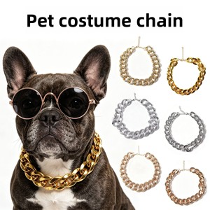 Collar para Perro de Raza Mediana y Pequeña, Diseño Hip-Hop con Diamantes de Imitación, para <span class=keywords><strong>Bulldog</strong></span> Francés Teddy Bago, Cuidadosamente Seleccionado - Product Image 3