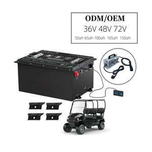Wholesale Golf Cart <b>Batteries</b> <b>48V</b>/72V/96V 105Ah/150Ah/210Ah LiFePO4 Solid State Lithium <b>Battery</b> Pack LCD - Product Image 3