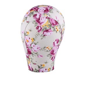 Großhandel Verschiedene Größen Blumen-Ohne-Gesicht Schaufensterpuppe Canvas-Trainings-Perücken-Zubehör Mode-Mannequin-Kopf - Product Image 1