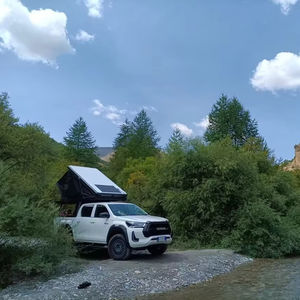 <span class=keywords><strong>Tente</strong></span> <span class=keywords><strong>de</strong></span> camping à coque rigide en aluminium pour 2 personnes <span class=keywords><strong>Tente</strong></span> <span class=keywords><strong>de</strong></span> <span class=keywords><strong>toit</strong></span> à coque rigide pour voiture et cabine en aluminium - Product Image 3