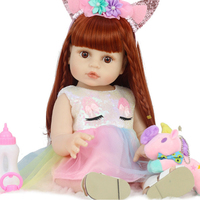 Poupées réalistes de bébés simulés pour enfants, cadeaux en gros, poupées réalistes de nouveau-nés garçon et fille, jeu d'imitation