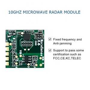 MS10-1616S26M4 Mô-đun Cảm Biến <span class=keywords><strong>Radar</strong></span> 10G/10.525GHz Chi Phí Thấp Mới Bộ Cảm Biến Vi Sóng Quét Tay Ứng Dụng Pin 50uA Công Suất Thấp - Product Image 2