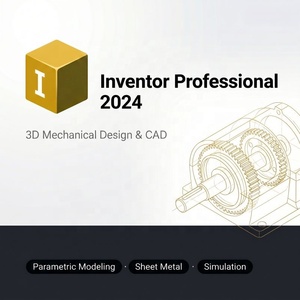 Software de Diseño <span class=keywords><strong>CAD</strong></span> 3D <span class=keywords><strong>Inventor</strong></span> Professional de 3 Años para Diseño Mecánico, Modelado y Simulación: Solución Profesional Edición EDU - Product Image 1