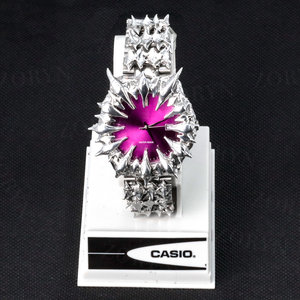 Montre homme personnalisée avec diamants CZ, style hip-hop, Y2K, gothique, remake, acier inoxydable, mouvement mécanique automatique, montre-bracelet pour homme - Product Image 5