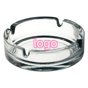 ที่เขี่ยบุหรี่แก้วขายส่ง ที่เขี่ยบุหรี่แบบกำหนดเอง ที่เขี่ยบุหรี่แก้วคริสตัลใส - Product Image 1