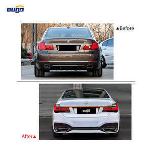Gugo 2009-2015 Cho BMW 7 Series F02 Bodykit Nâng Cấp 2019-2022 G11/G12 LCI M760 Mô Hình Nhựa Phía Trước Phía Sau MP Xả Sử Dụng Xe - Product Image 3