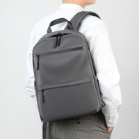 Nueva Mochila Unisex de Poliéster con Cierre, Gran Capacidad, Impermeable, para Viajes Diarios, con Compartimento para Laptop de 14 Pulgadas, para Estudiantes de Secundaria