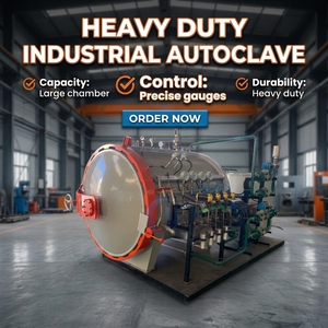 Autoclave de Alta Presión Verificado por TUV para Componentes de Seguidores Solares, Presión Estable, Larga Vida Útil, Tanque de Procesamiento de Fibra de Carbono - Product Image 1